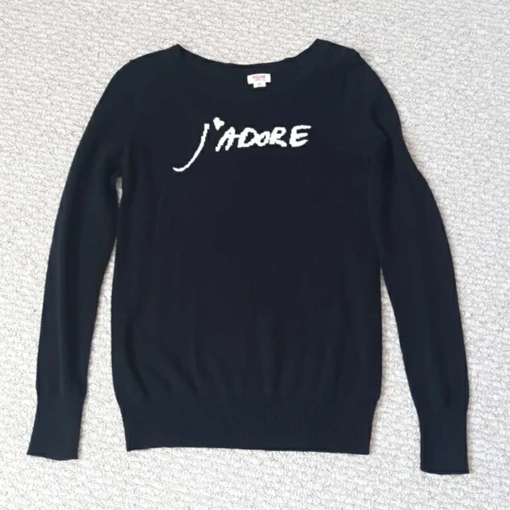 Mossimo Black J'ADORE Sweater Size Small - Picture 11 of 13